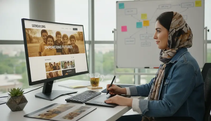 طراحی سایت با محوریت تجربه کاربری (UX) و رفتار مخاطب