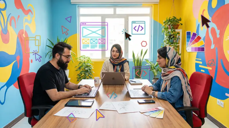 طراحی سایت شرکتی_seenday