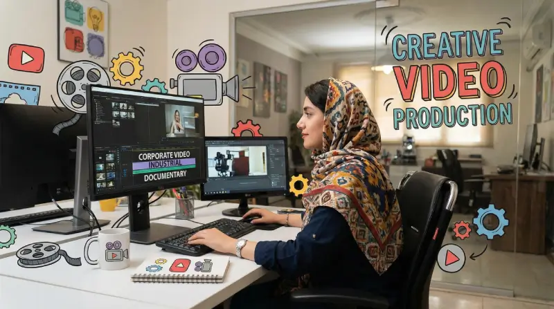 ویدئو سازمانی، صنعتی و مستند کوتاه_seenday